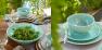 Красивая посуда с "жемчужинками" Pearl Aqua Costa Nova  - фото