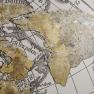 Прямоугольная картина на полотне "Карта мира" CadrАven  - фото