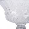Стеклянная ваза на ножке в форме чаши Domus Aurea  - фото