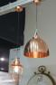 Подвесной светильник колокол бронзового цвета в стиле лофт Light and Living  - фото