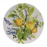 Меламиновые тарелки для салата с изображением цитрусовых, набор 4 шт. "Аромат лимона" Certified International  - фото