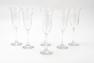 Комплект высоких прозрачных бокалов для шампанского Bastide, 6 шт  - фото