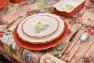 Подставная тарелка из красной огнеупорной керамики «Яркое лето» Villa Grazia  - фото