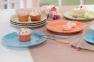 Тарелка для сладкого абрикосового цвета "Зефир" Palais Royal  - фото