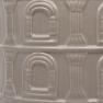 Большое кашпо из керамики серо-коричневого цвета "Колизей" Palais Royal  - фото