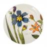 Набор керамических обеденных тарелок с флористическим рисунком 4 шт. "Цветочная рапсодия" Certified International  - фото
