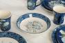 Керамический столовый сервиз с цветочным узором "Синие цветы Богемии" Certified International  - фото