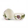 Пасхальное яйцо-шкатулка из фарфора с ярким рельефом "Цветы" Palais Royal  - фото