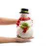 Емкость для хранения керамическая статуэтка снеговика в шляпке "Магия Рождества" Certified International  - фото