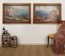 Набор из 2 репродукций картин "Голубая Бухта" Rosa Chavez & Leon Ruiz Decor Toscana  - фото