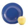 Тарелка суповая из синей керамики Ritmo Comtesse Milano  - фото