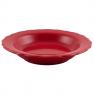 Набор тарелок Comtesse Milano Claire красные 23 см 6 шт.  - фото