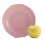 Тарелка для супа Comtesse Milano Ritmo розовая 21 см  - фото