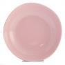 Набор суповых тарелок из розовой керамики Ritmo 6 шт. Comtesse Milano  - фото