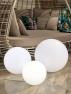 Большой садовый LED-светильник белого цвета Bubbles Vondom  - фото