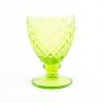 Набор рельефных бокалов для вина зеленого цвета Toscana Maison, 6 шт  - фото