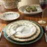 Обеденная тарелка из итальянской керамики "Амуры" Bizzirri  - фото