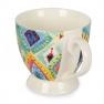Чашка чайная с разноцветным орнаментом Samba San Paulo Brandani  - фото