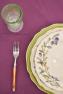 Суповая тарелка из коллекции огнеупорной керамики "Оливы и маслины" Villa Grazia  - фото