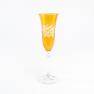 Набор разноцветных бокалов для шампанского с рисунком в виде пузырьков Diva Maison, 6 шт  - фото