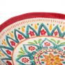 Суповая тарелка из небьющегося меламина с колоритным орнаментом Maya Brandani  - фото