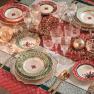 Набор столовых приборов цвета розового золота 16 шт. Brandani  - фото