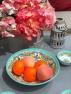 Глубокий меламиновый салатник бирюзового цвета Medicea Brandani  - фото