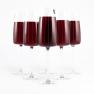 Набор прозрачных бокалов с рисунком из вертикальных полосок для шампанского Verre Maison, 6 шт  - фото