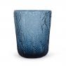 Набор из 6-ти синих стеклянных стаканов со структурной поверхностью Montego Maison  - фото