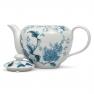Объемный заварник для чая из фарфора в рисунком в голубых тонах "Лазурный дракон" Maison  - фото