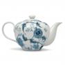 Объемный заварник для чая из фарфора в рисунком в голубых тонах "Лазурный дракон" Maison  - фото