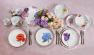 Сервиз из фарфора с гортензией, пионом, маками, календулой и лилиями Ikebana Maison  - фото