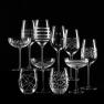 Набор прозрачных бокалов для вина с рисунком 6 шт. Calici Maison  - фото