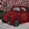 Гобеленовая салфетка с рождественским рисунком "Красная машина" Garland Centrotex  - фото