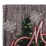 Гобеленовая салфетка с рождественским рисунком "Красная машина" Garland Centrotex  - фото