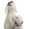 Весенняя статуэтка для декора "Кролики с веночками" H. B. Kollektion  - фото