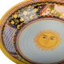 Тарелка суповая с изображением солнца Santa Rosalia Palais Royal  - фото