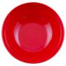 Красный салатник с ручной росписью "Снежинки" Bordallo  - фото