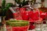 Салатник керамический красный "Зима" Bordallo  - фото
