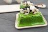 Масленка с коровой на лугу Bordallo Prado  - фото