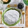 Подставная тарелка из майолики с рельефной поверхностью «Артишок» Bordallo  - фото