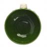 Глубокая керамическая пиала "Новогоднее чудо" зеленого цвета Bordallo  - фото