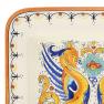 Декоративная тарелка ручной работы с изображением двух драконов L´Antica Deruta  - фото