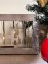 Новогодний декор в виде рамки с оленями с led-подсветкой EDG  - фото