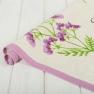 Полотенце из хлопка с рисунком цветов валерьяны Candy Garden Centrotex  - фото