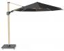 Зонт с двойным наклоном и вращением на 360° Challenger T2 premium черный Platinum  - фото