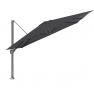 Зонт для сада и террасы серо-черного цвета Challenger T2 premium Platinum  - фото