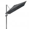 Уличный зонт большой цвета антрацит Voyager T1 Platinum  - фото