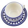 Чашка для чая с блюдцем Керамика Артистична  - фото