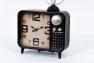 Настольные часы в виде телевизора в винтажном стиле Logie Loft Clocks & Co  - фото